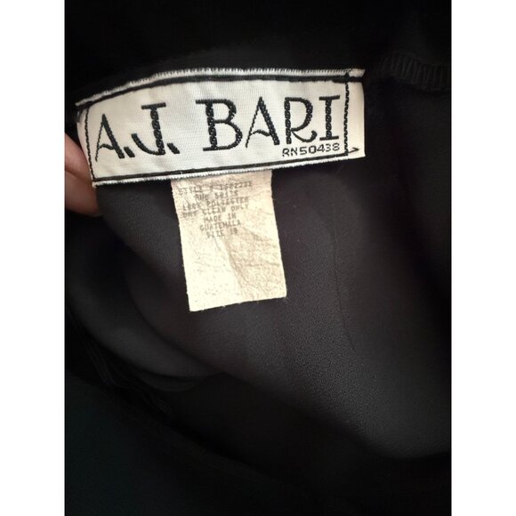 Vintage A.J. Bari Black Skirt Size 10 - Picture 5 of 5